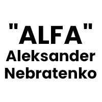 "ALFA" Aleksander Nebratenko - logo