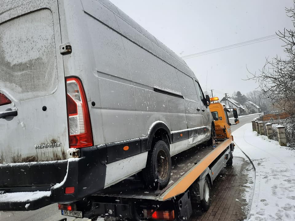 holowanie samochodów dostawczych