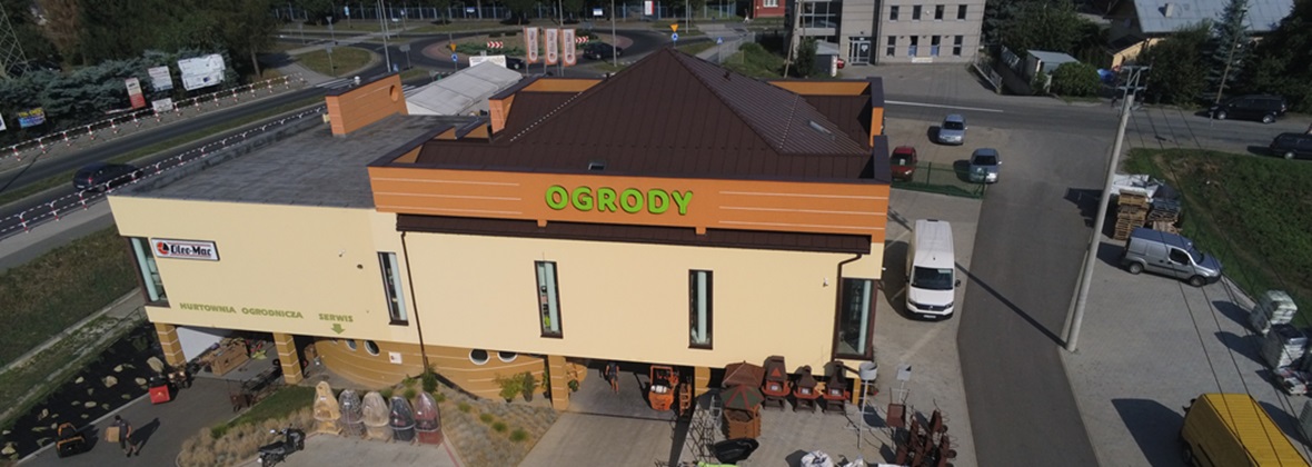 Ogrody Hurtownia ogrodnicza Kompleksowe wyposażenie