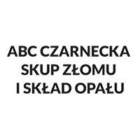 ABC Czarnecka - Skup Złomu i Skład Opału, Skład Węgla - Złom i surowce wtórne