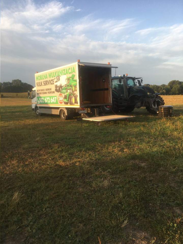 naprawa opon w maszynach rolniczych