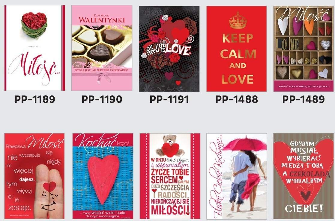 kartki walentynkowe