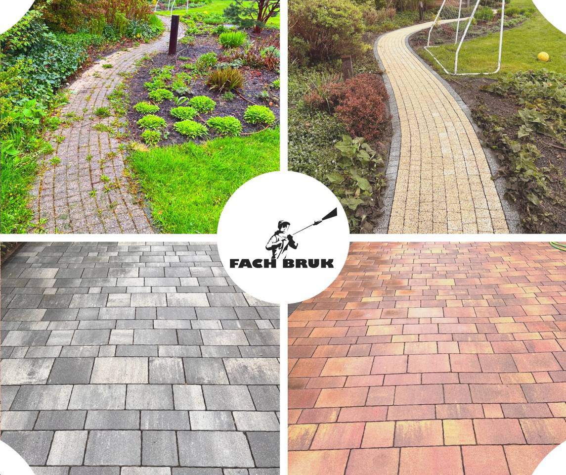 czyszczenie dachówki