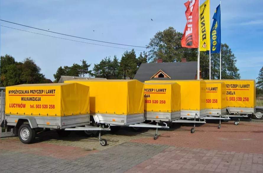 wynajem przyczep