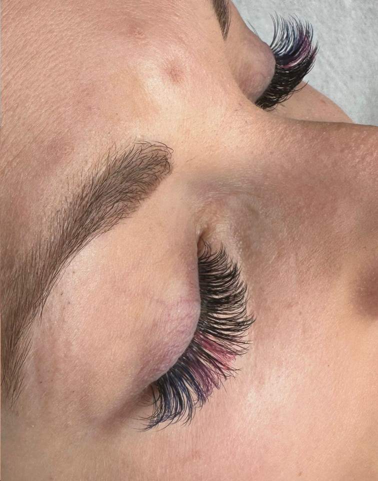 henna, przedłużanie rzęs