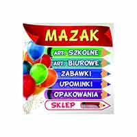Mazak Art. szkolne, biurowe, zabawki Monika Pawlik - Artykuły szkolne