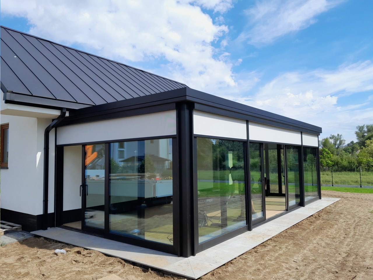 montaż ogrodów zimowych