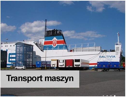 transport maszyn