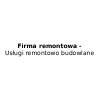 Firma remontowa - Usługi remontowo budowlane - Malowanie i tapetowanie
