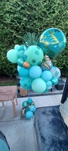 dekoracja eventowa z balonów