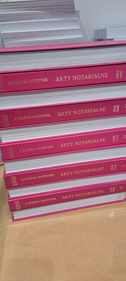 oprawy introligatorskie