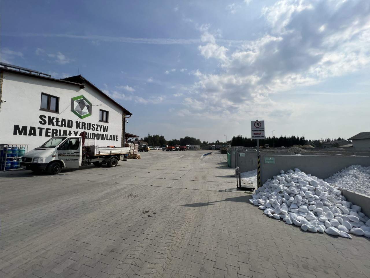 kruszywa i materiały budowlane