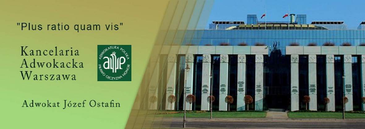 Józef Ostafin Adwokat Kancelaria adwokacka
