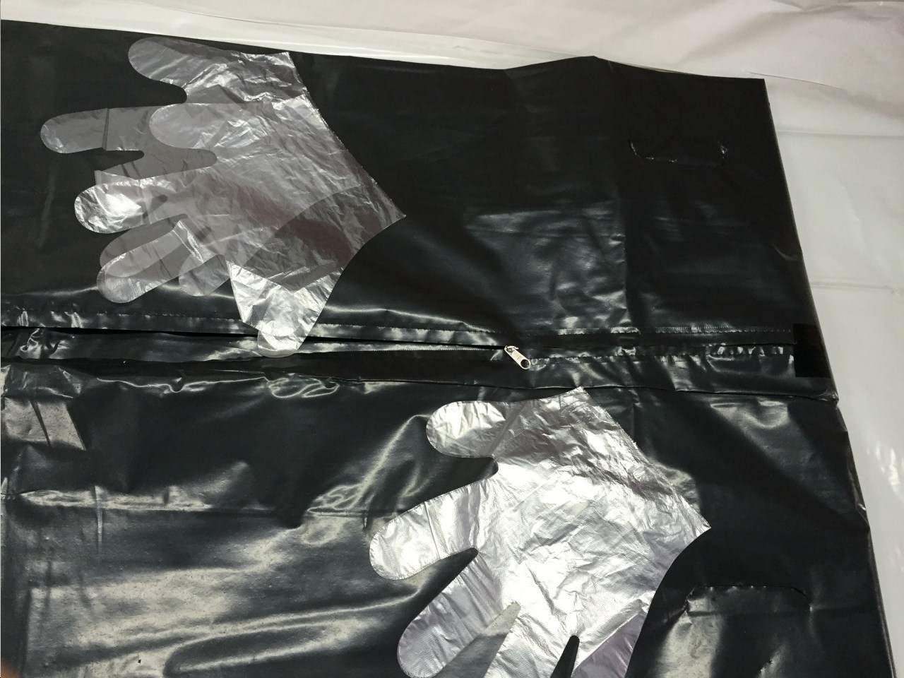 worek na zamek czarny