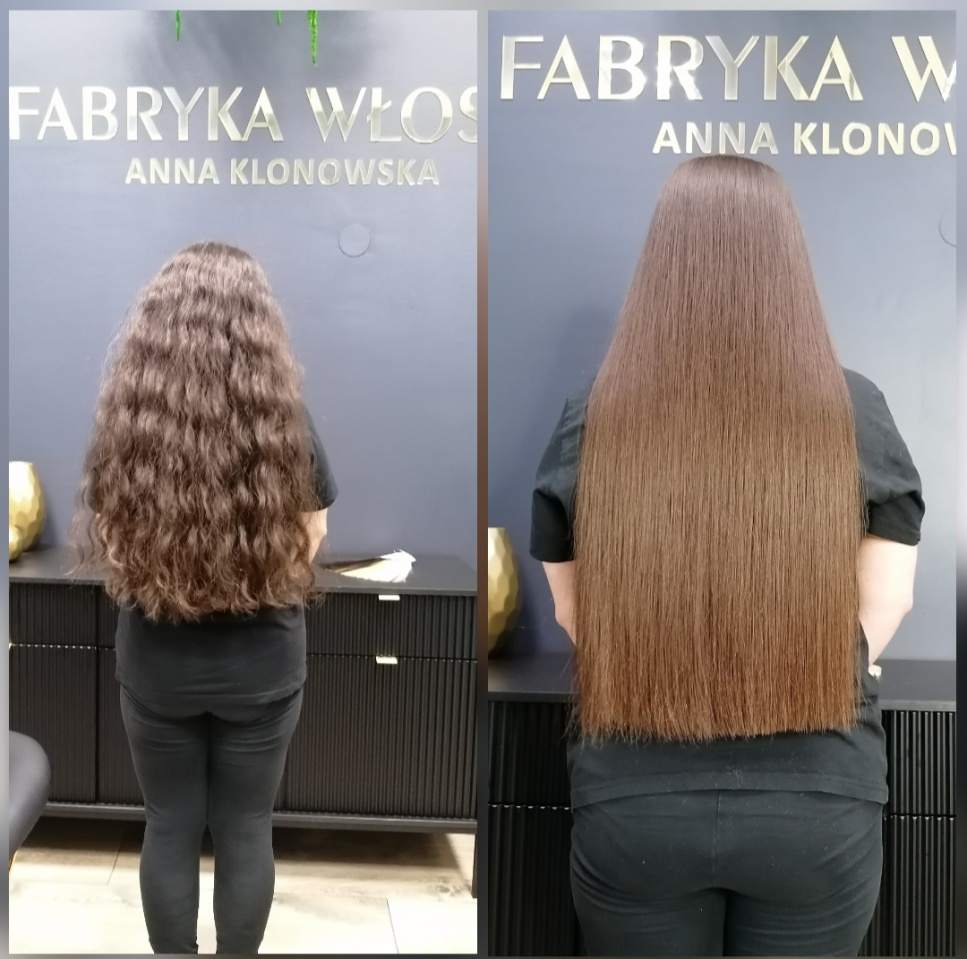 prostowanie włosów