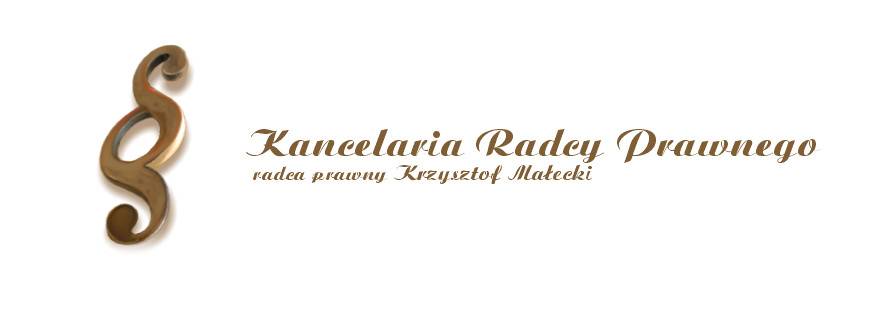 Krzysztof Małecki Radca Prawny