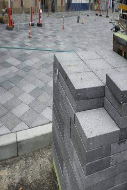 układanie płyt chodnikowych