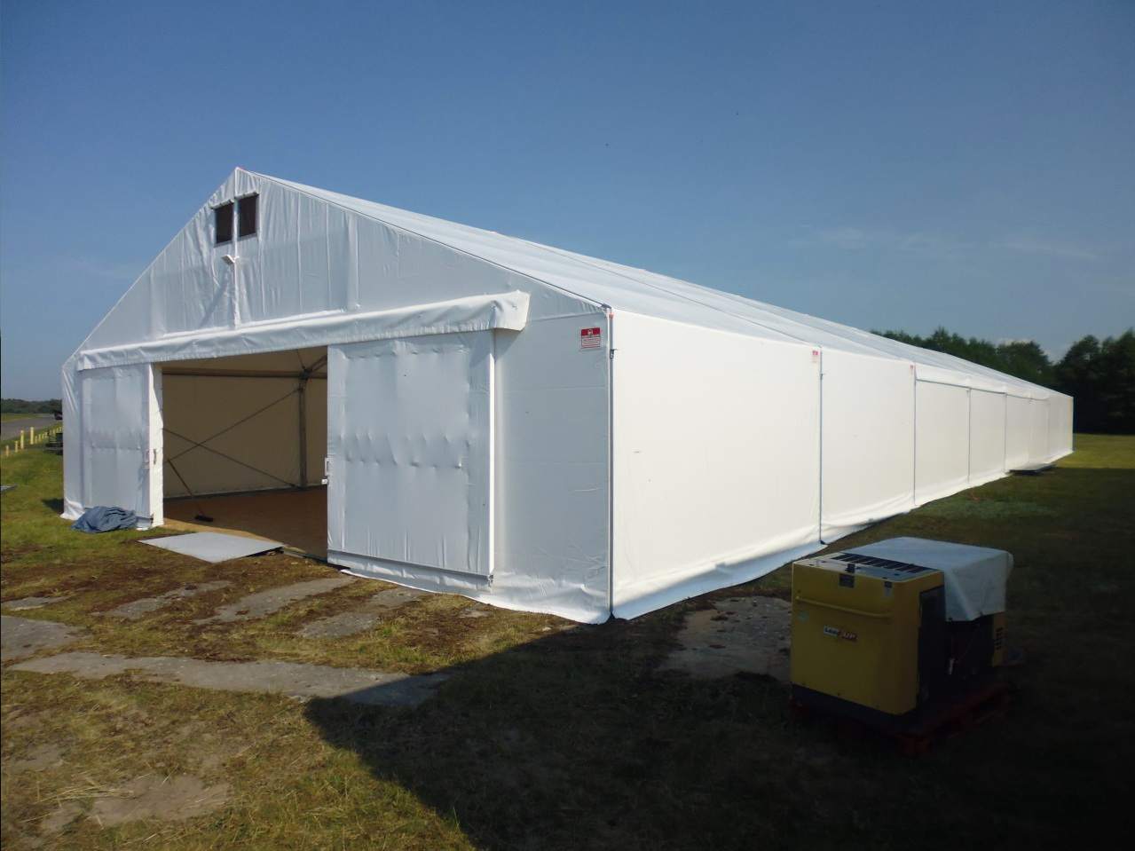 dystrybucja hal namiotowych