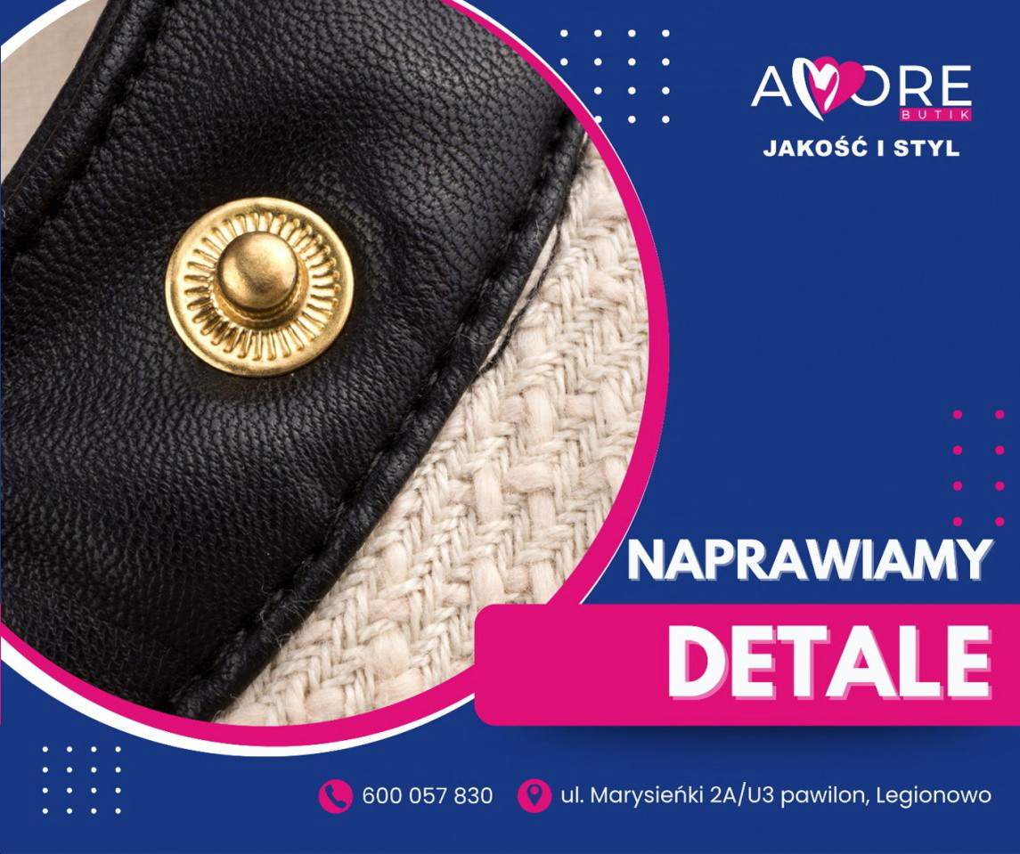 naprawa detali skórzanych