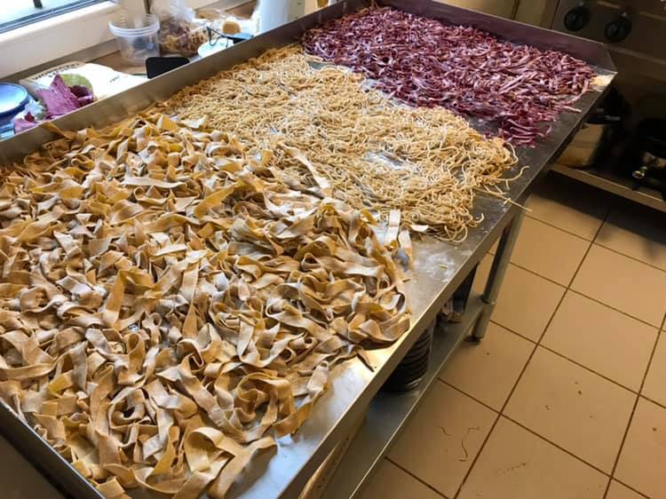 ręcznie robione makarony