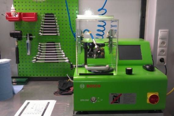 testowanie wtryskiwaczy