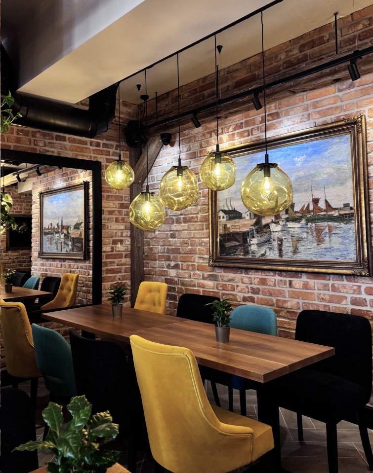 restauracja ze świeżą rybą