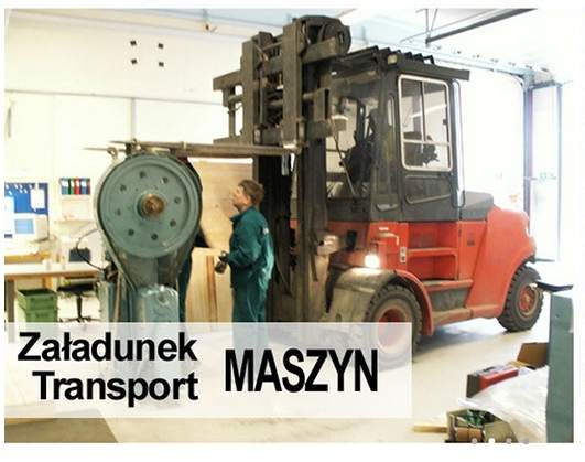 załadunek i transport maszyn