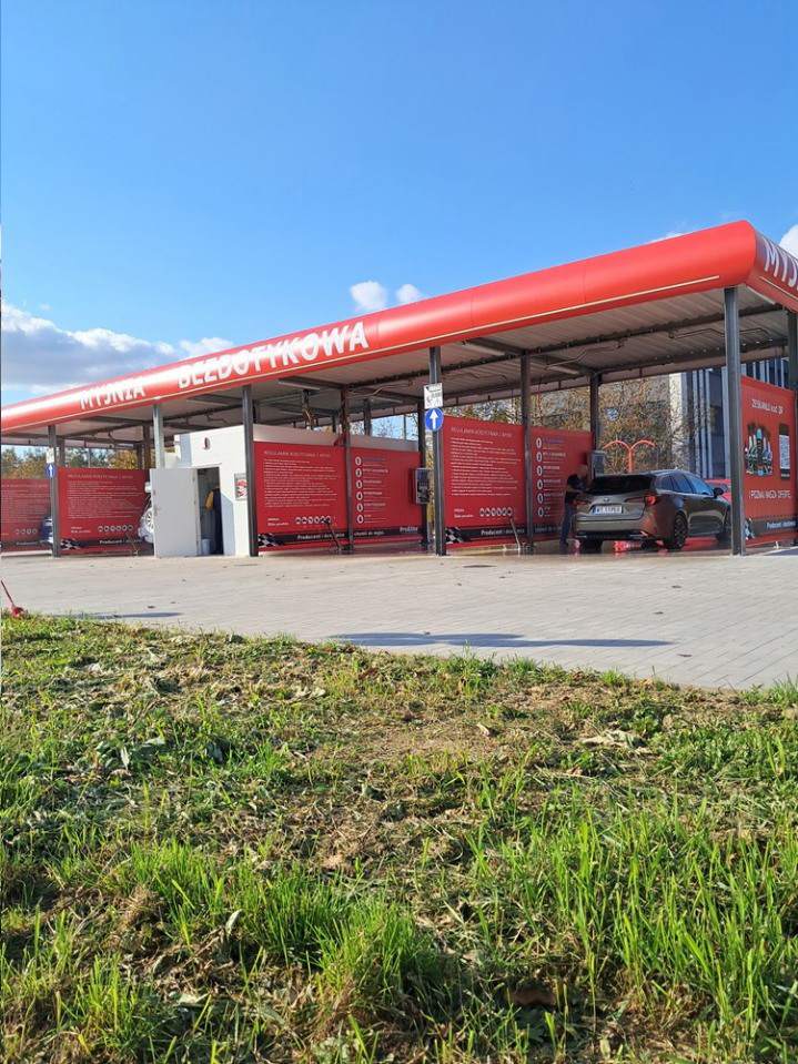 myjnia bezdotykowa, myjnia samoobsługowa