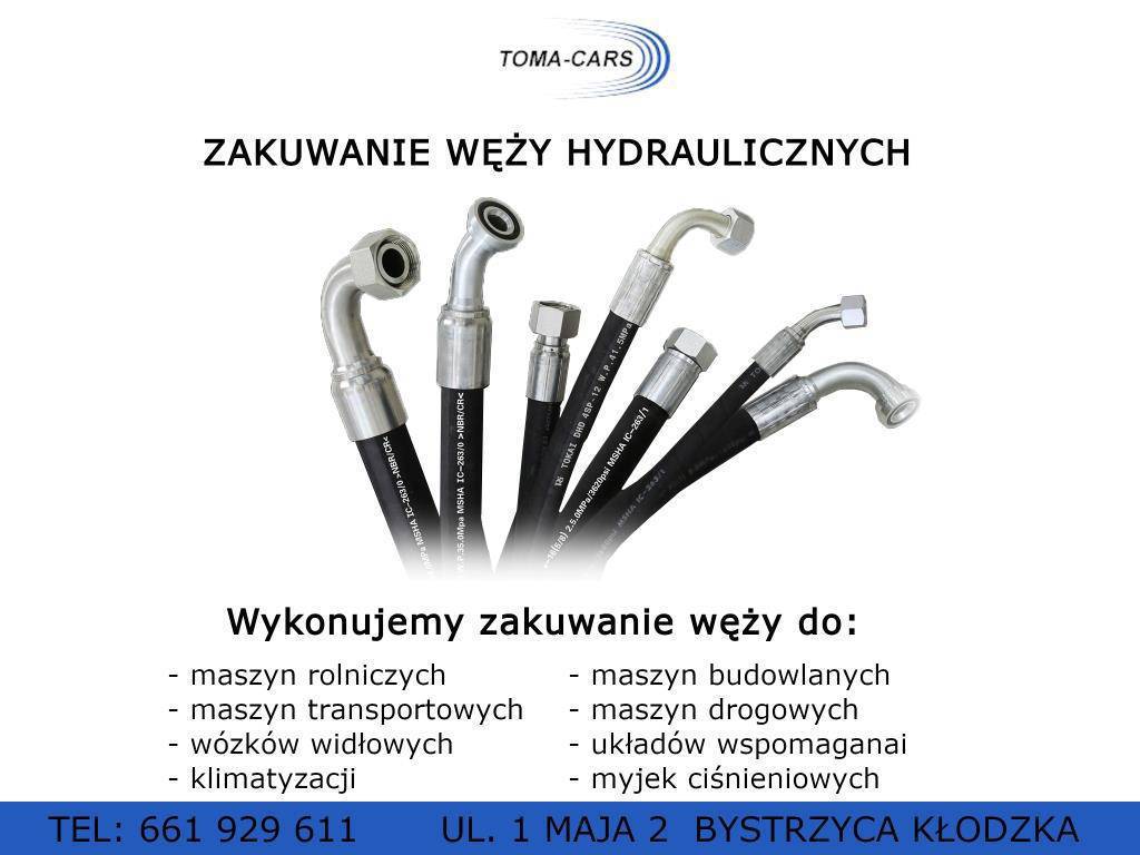 zakuwanie węży hydraulicznych