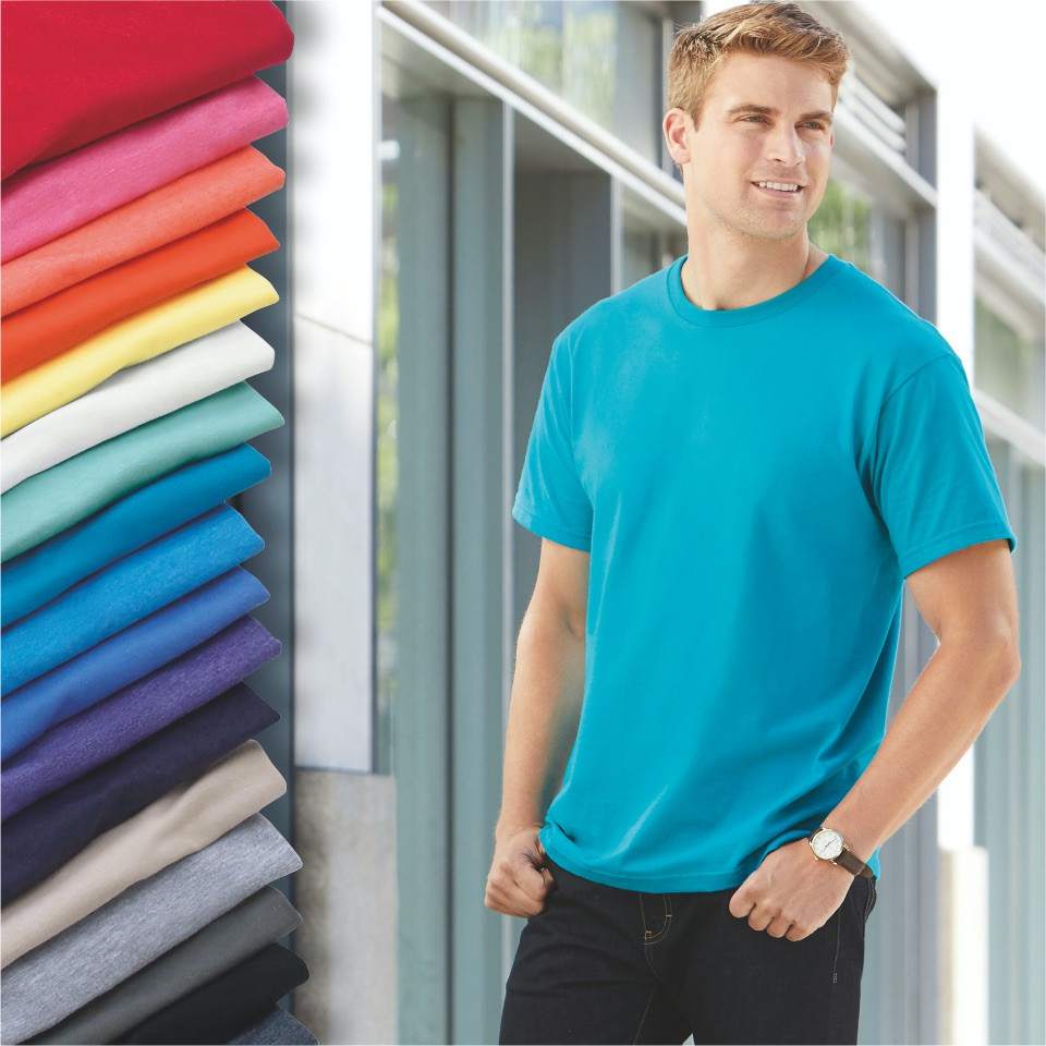 Koszulka bawełniana Gildan z nadrukiem reklamowym