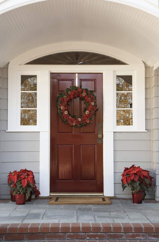 drzwi wejściowe do domu