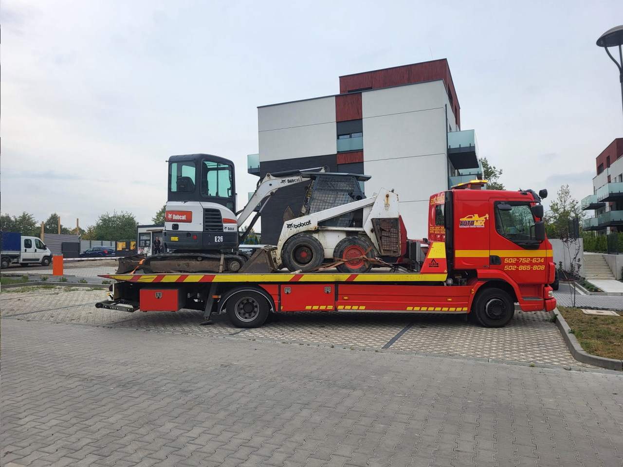 pomoc drogowa koparka