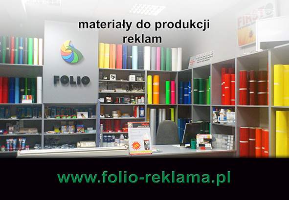FOLIO materiały do produkcji reklam