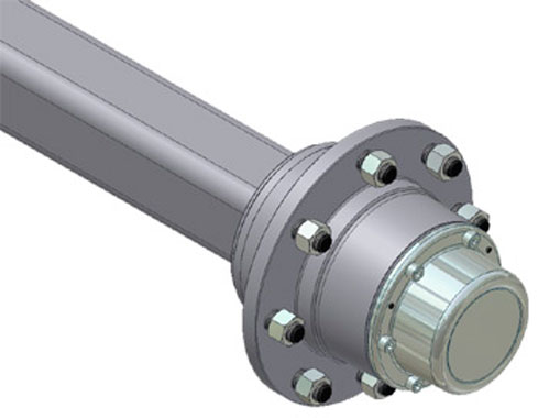 półosie bez hamulca