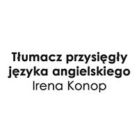 Konop Irena Tłumaczenia jęz. angielskiego - Tłumacze przysięgli