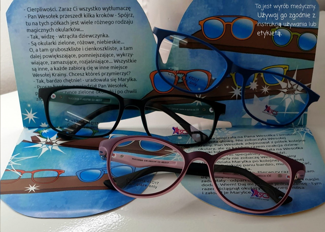 okulary korekcyjne dziecięce