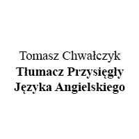 Tomasz Chwałczyk Tłumacz Przysięgły Języka Angielskiego - Tłumacze przysięgli