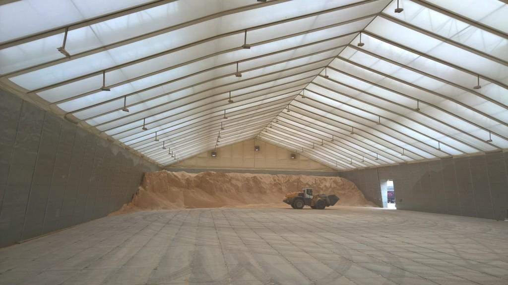 używane namioty przemysłowe