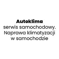 Autoklima RT Serwis klimatyzacji Mechanika samochodowa - Serwis i instalacja klimatyzacji