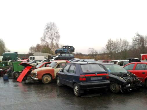 złomowanie samochodów
