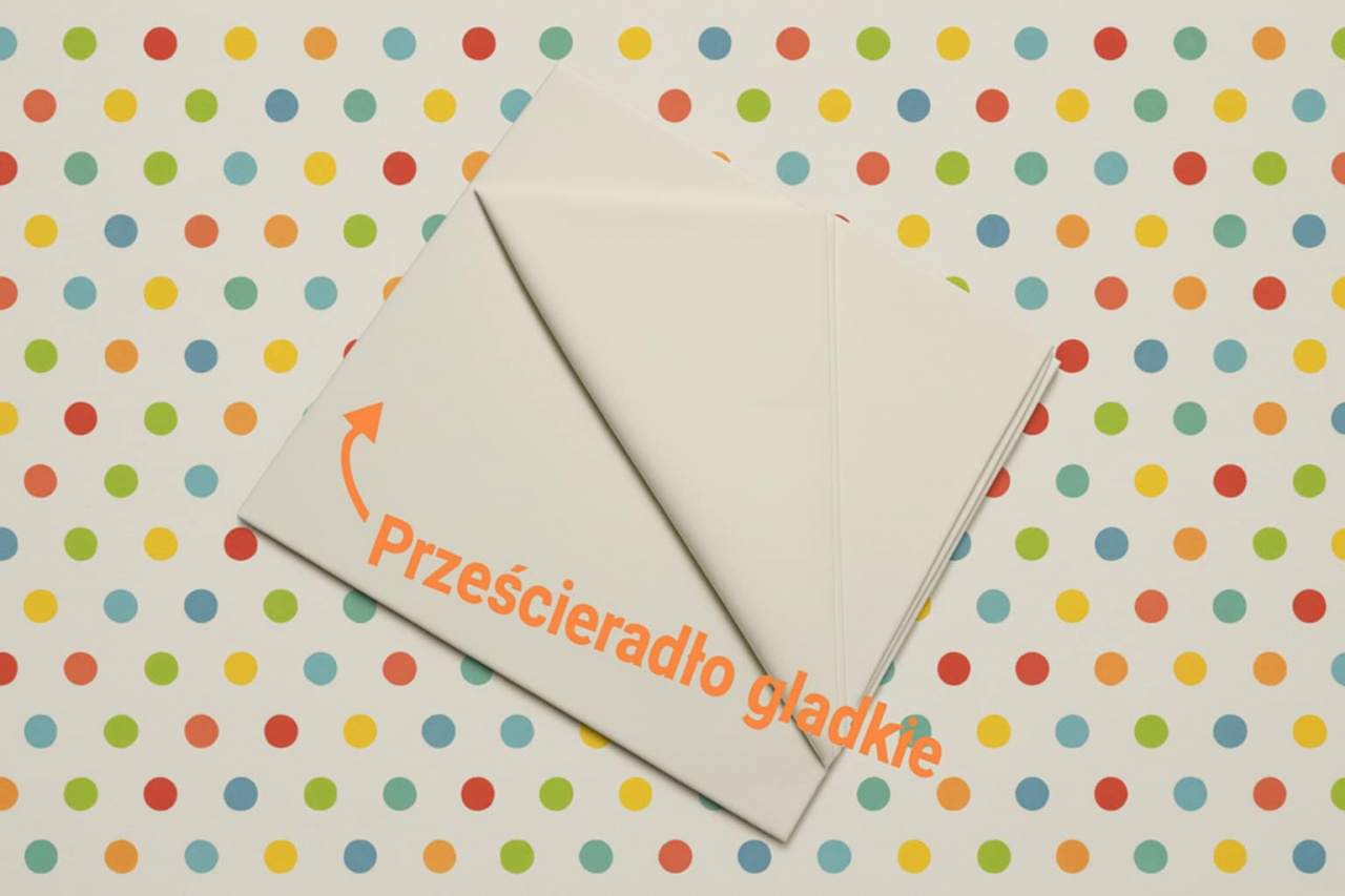 prześcieradło gładkie