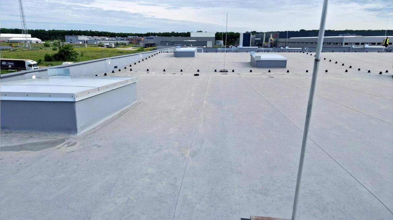 montaż membran EPDM