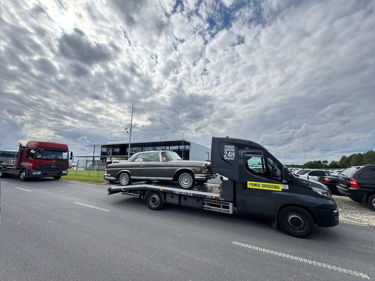 holowanie aut