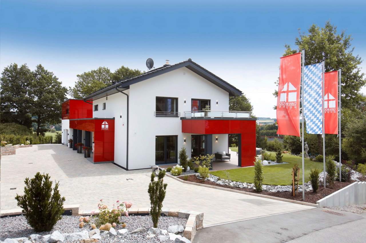 dom zbudowany z prefabrykatów