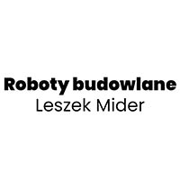 Roboty budowlane Leszek Mider - logo