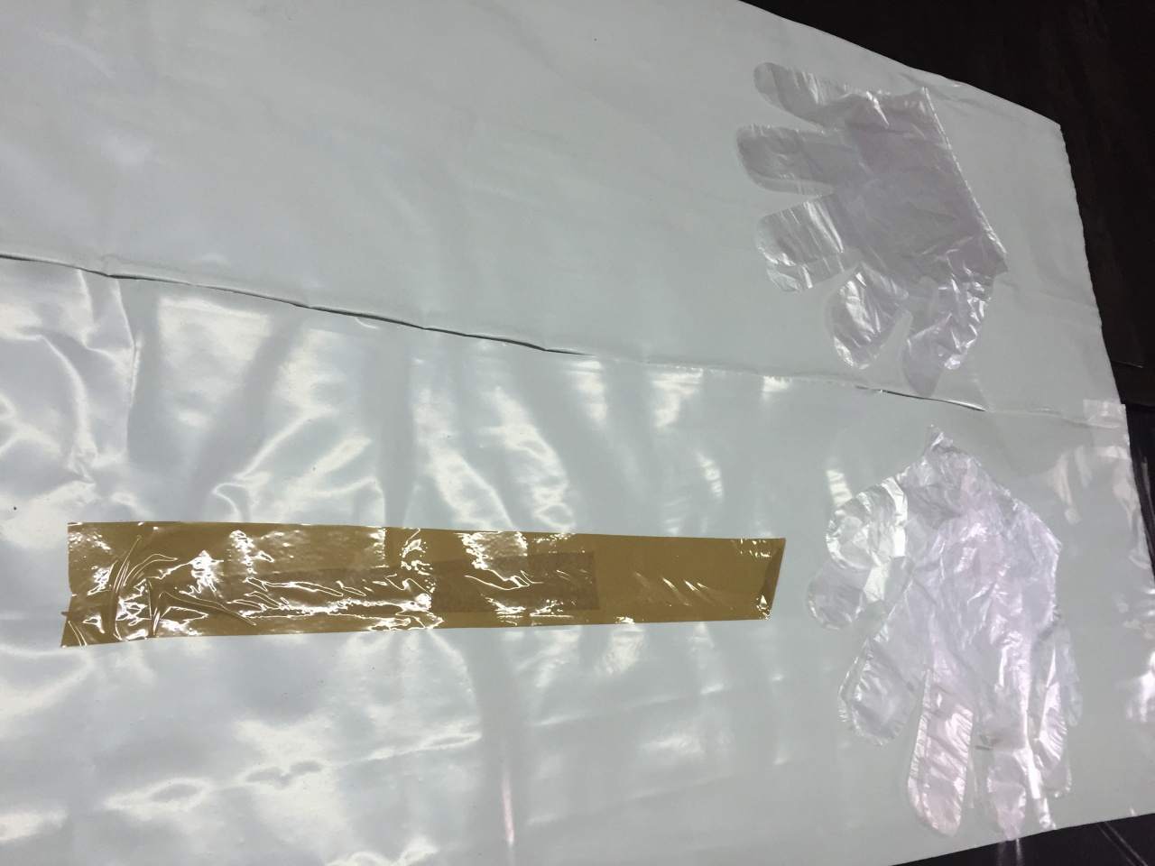 worek na taśmę czarny