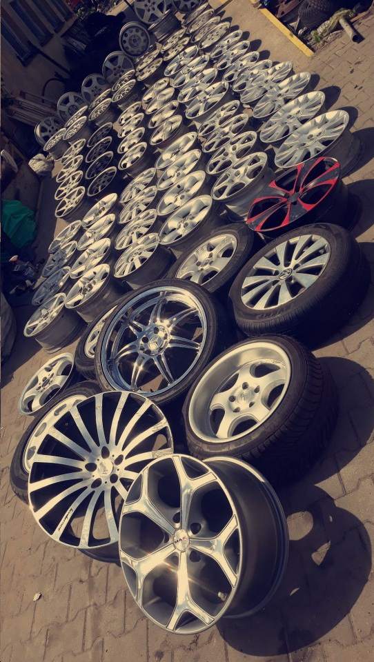 sprzedaż używanych felg aluminiowych