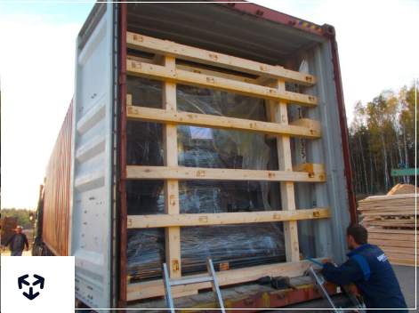 załadunek kontenerów