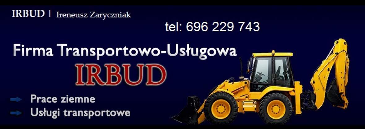 Firma Transportowo - Usługowa Irbud Ireneusz Zaryczniak, Koszalin