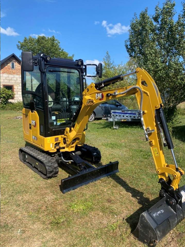 usługi minikoparką